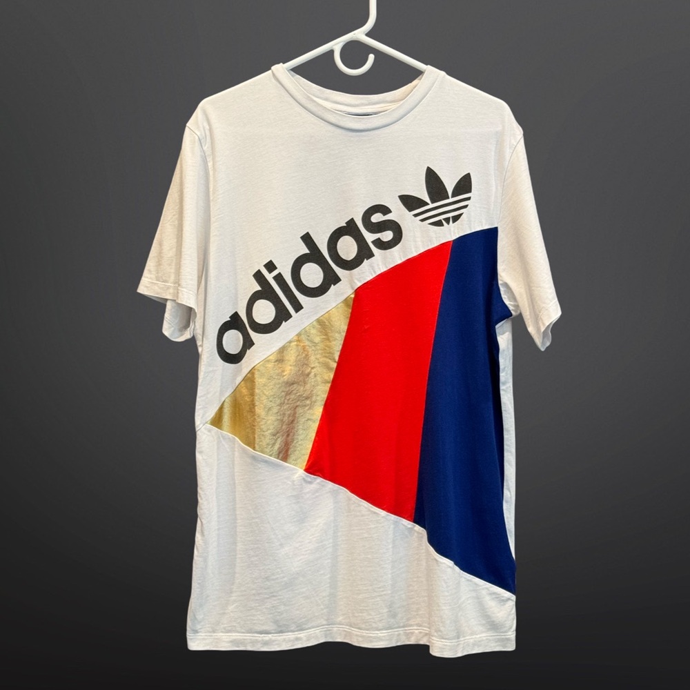 Adidas T-shirt, Men’s Large, White